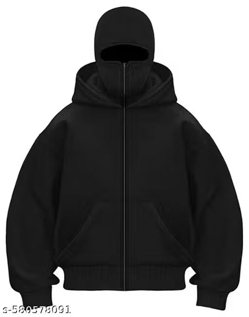 Balaclava Ninja Zipper Hoodie