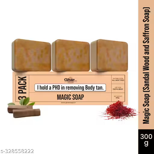 Ghar Soaps Magic Soap 300 GM Pack 3