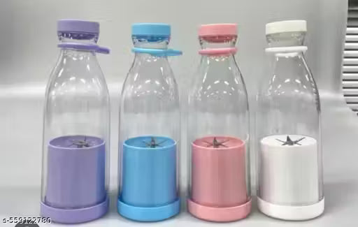 Portable Fruit Infuser Bottle (1L) – Sky Blue