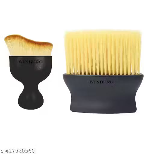 Winberg 2-Piece Car Detailing Brush Set – Soft Bristle Dusting Tools for Interior Cleaning, Dashboard & Vents – Premium Auto Detailing Kit